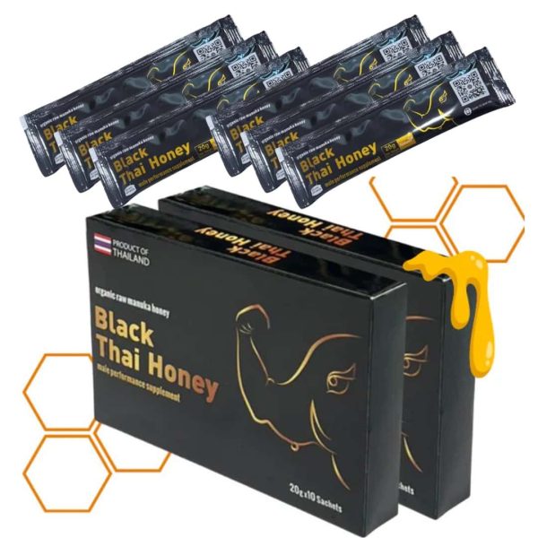 10PCS Black Thai Honey - 20G 10PCS Black Thai Honey - 20G