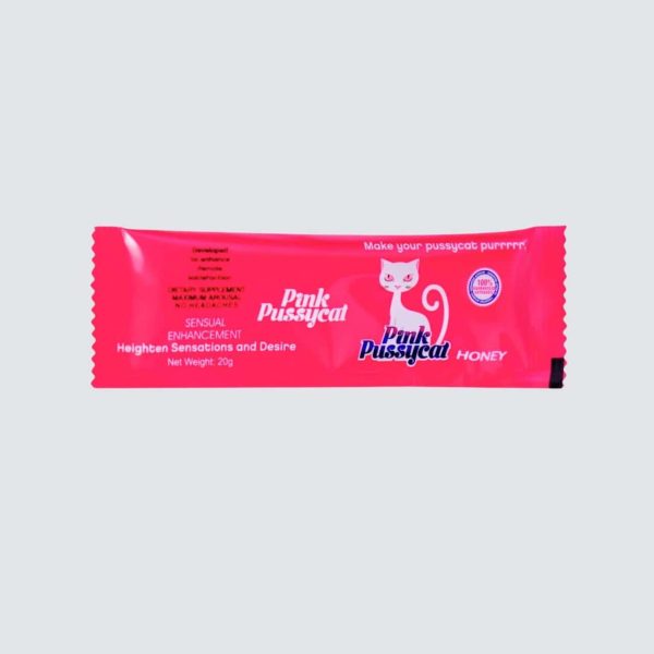 Pink Pussycat Honey - 24 Sachets (20g each) 24 Sachets Pink Pussycat Honey (20g Each)