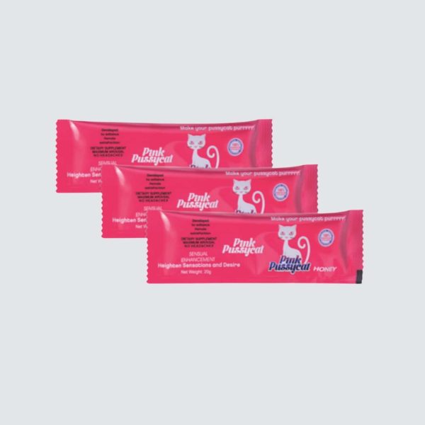Pink Pussycat Honey - 24 Sachets (20g each) 24 Sachets Pink Pussycat Honey (20g Each)